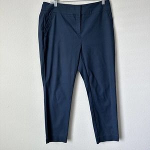 Basque Navy Blue Capri Pants Sz 12